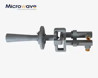 What is the polarization of conical horn antenna?